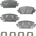Bendix Premium SBC2380 Ceramic Front Brake Pads - Quiet, Durable