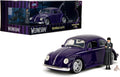 1:24 Wednesday 1972 VW Beetle with Wednesday & Thing Figures