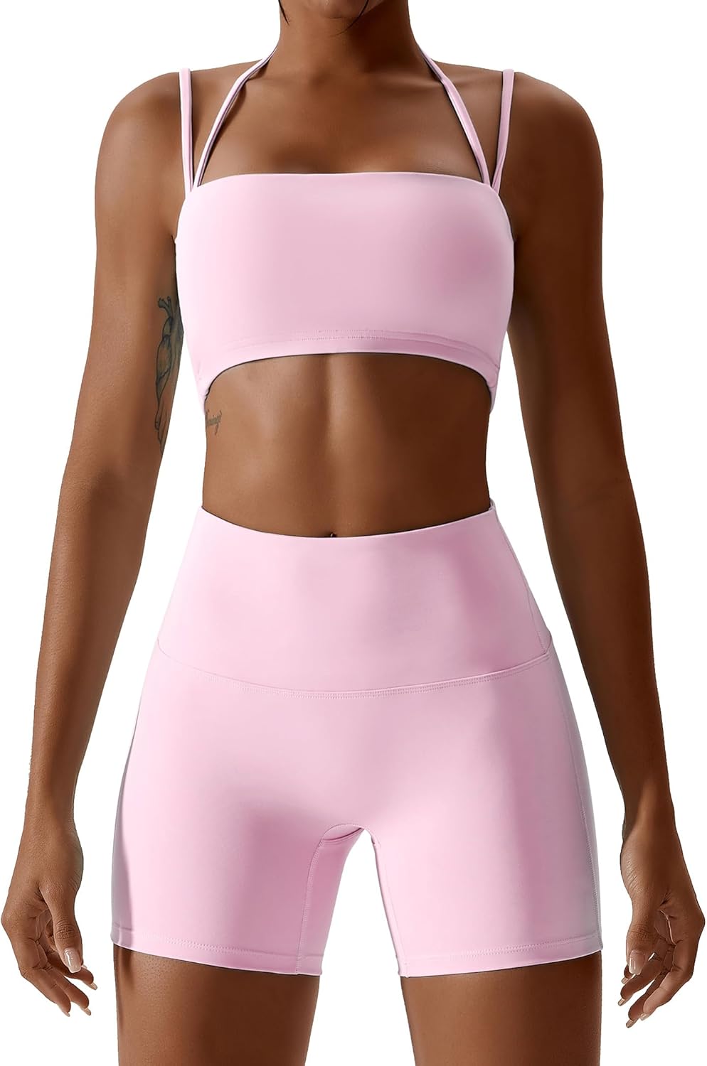 IMEKIS Women's Workout Sets: Stylish Yoga Outfit for Fitness