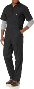 Dickies Men's Short Sleeve Coverall Zipper Front Work (Style D6VN)