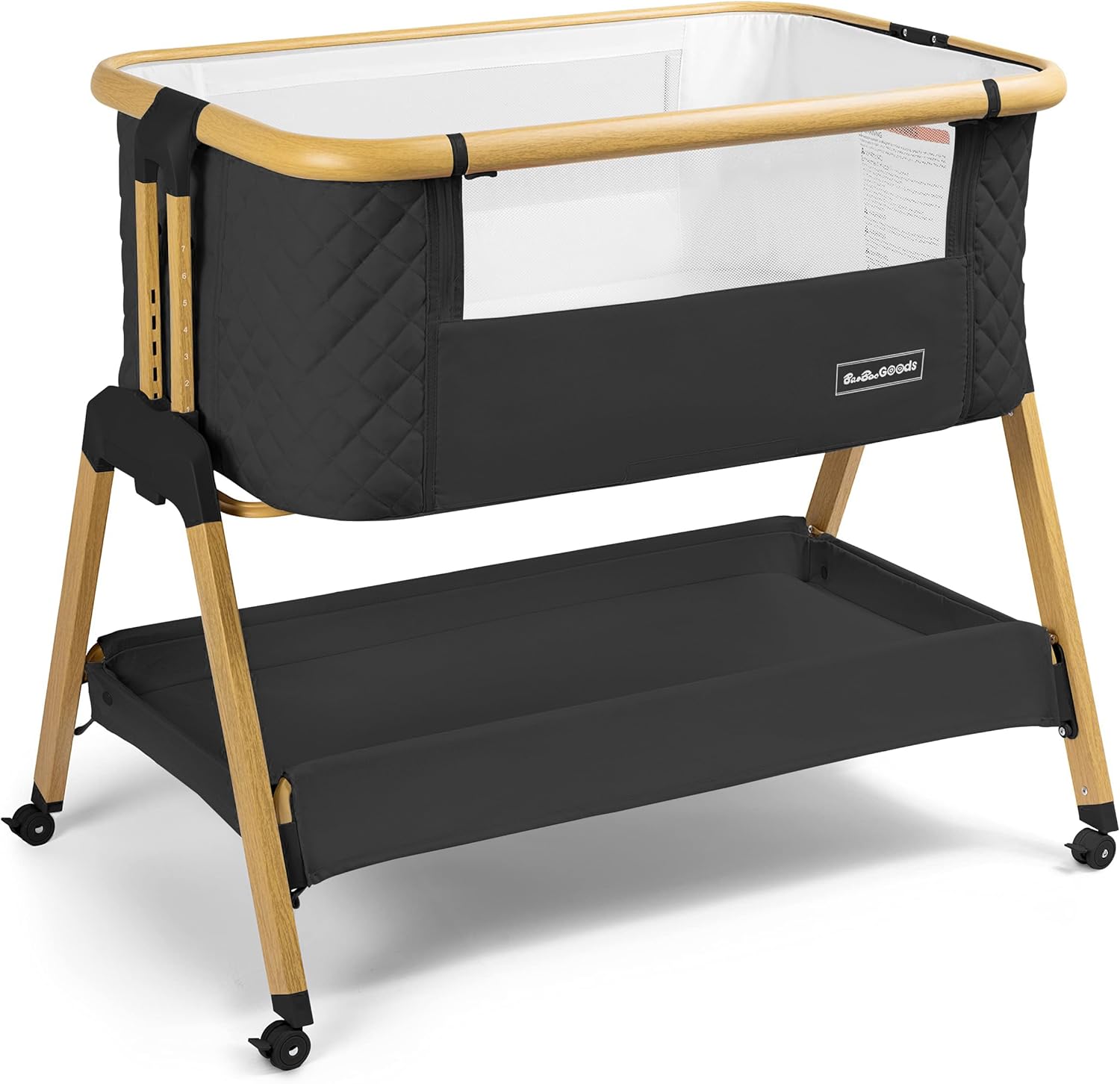 3 in 1 Baby Bassinet with Wheels for Safe and Comfy Sleep