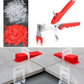 Tile Leveling System Kit 600pcs 1/8in Spacers Wedges - Fast