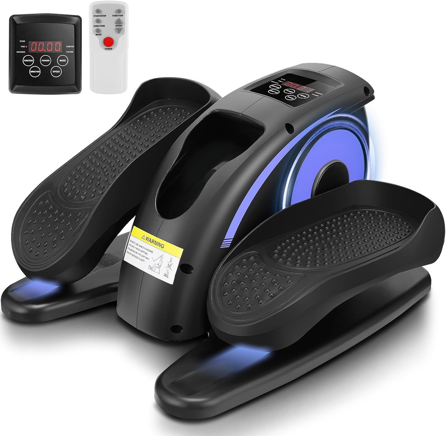 ANCHEER Electric Seated Elliptical - Remote Controlled Leg Exerciser