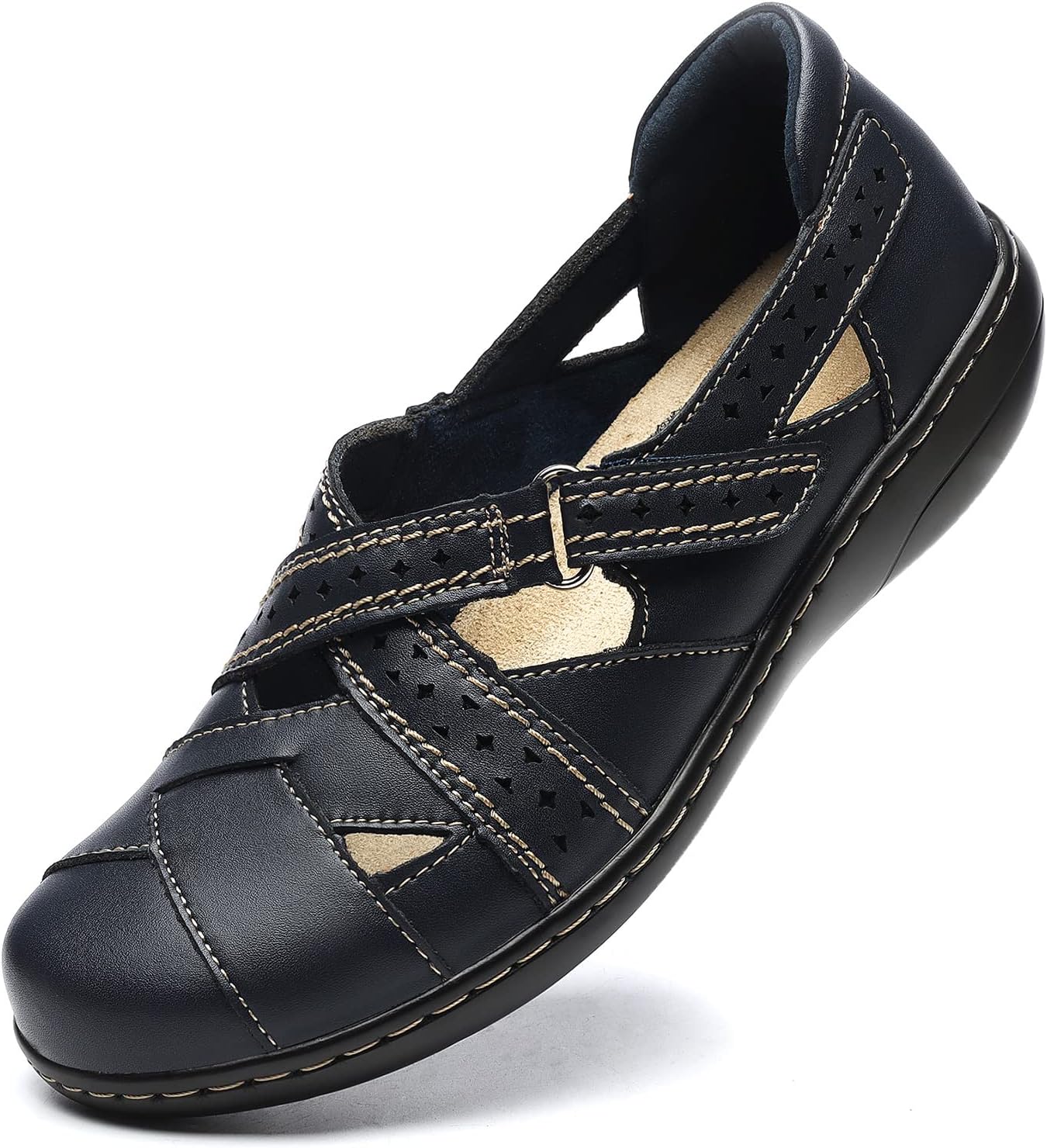 TERRIKAT Women's Casual Loafers Cute Slip On Comfort Flats