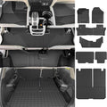powoq 8-Seat Floor Mat Compatible with 2016-2022 Honda Pilot - Cargo