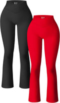 OQQ Women's 2 Piece Yoga Pants High Waist Flare Leggings Review