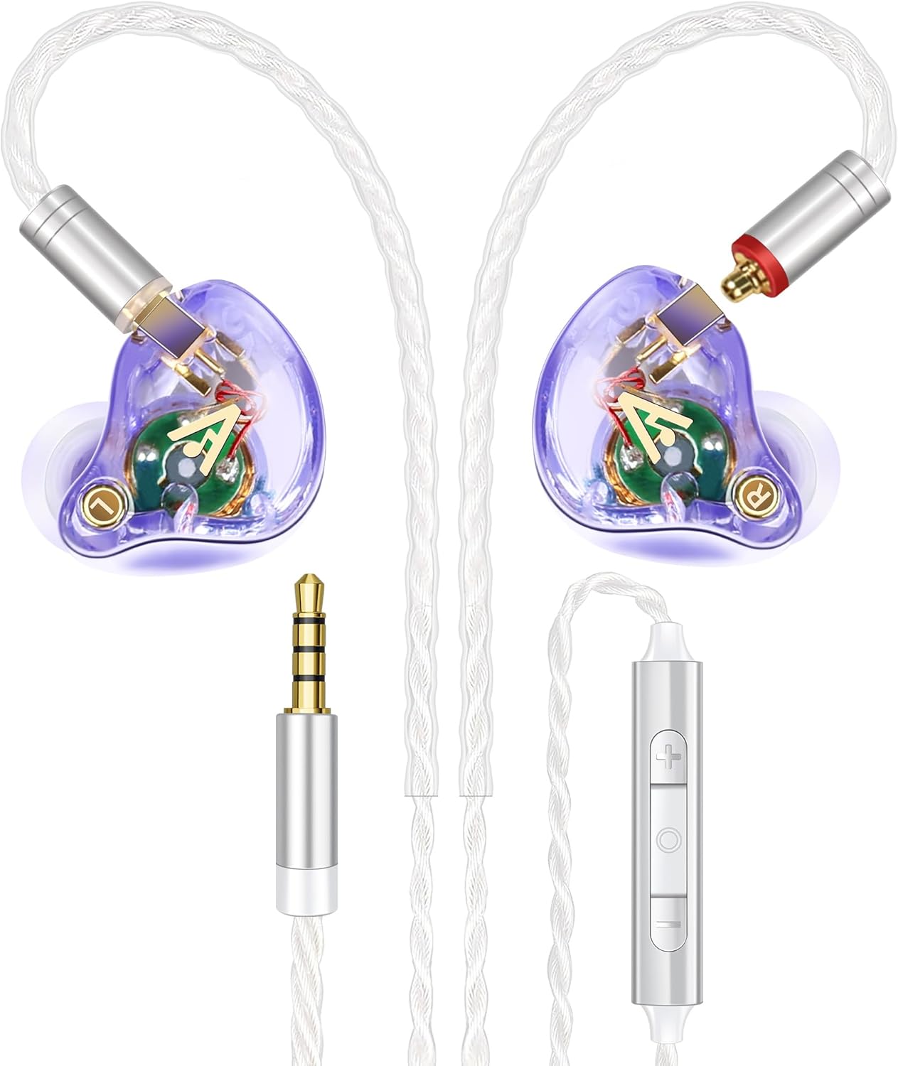 Vibes 202M Wired Earbuds - HiFi Sound for Musicians & Gamers