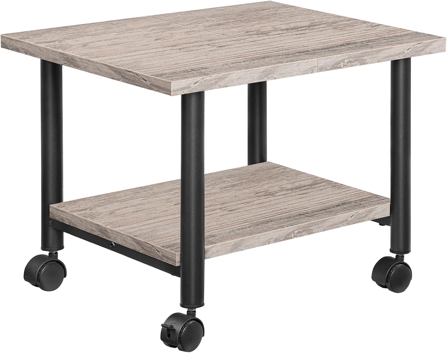 HOOBRO Printer Stand: 2-Tier Mobile Cart for Office Efficiency
