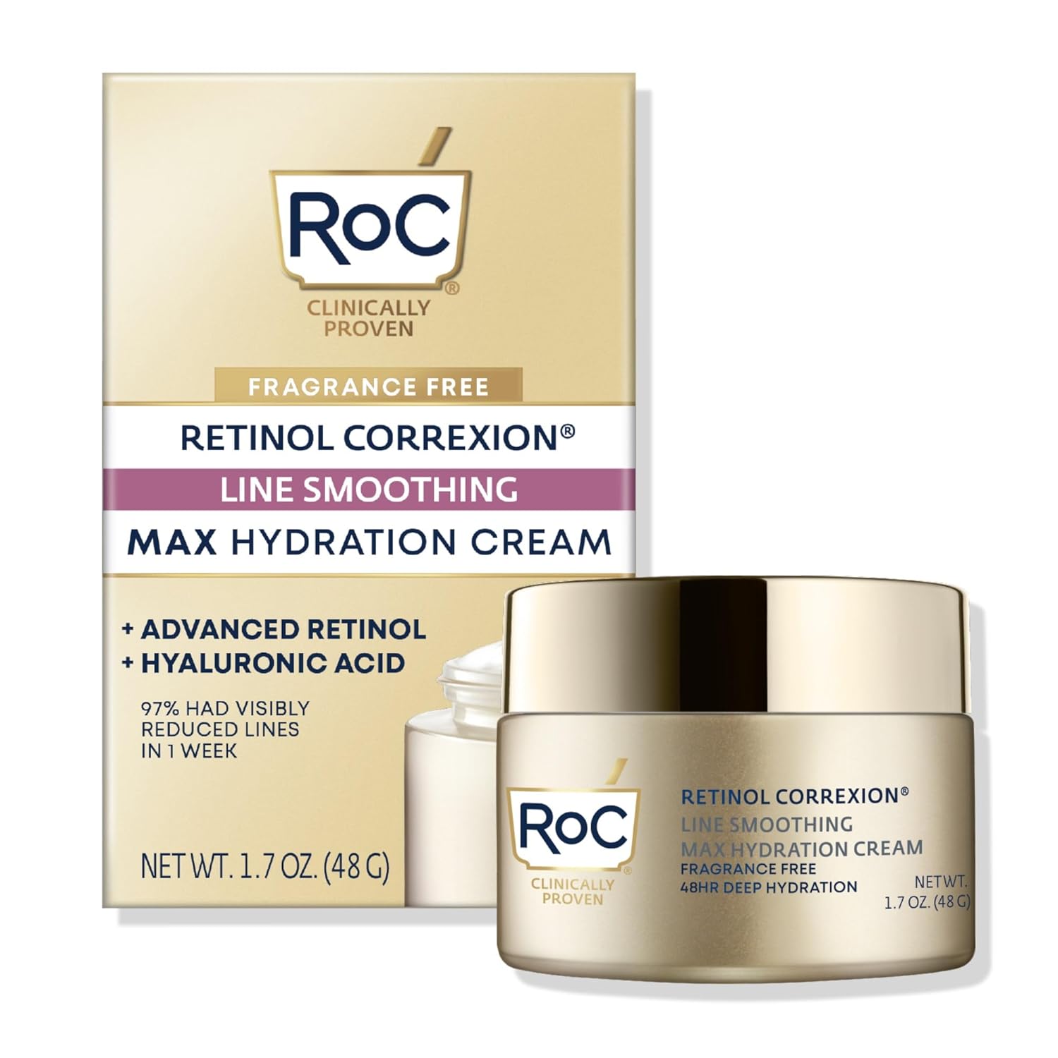 RoC Retinol Correxion Max Hydration Anti-Aging Moisturizer