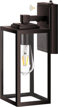 Dusk to Dawn Porch Lights Outdoor Wall Sconce - Large Oil Rubbed