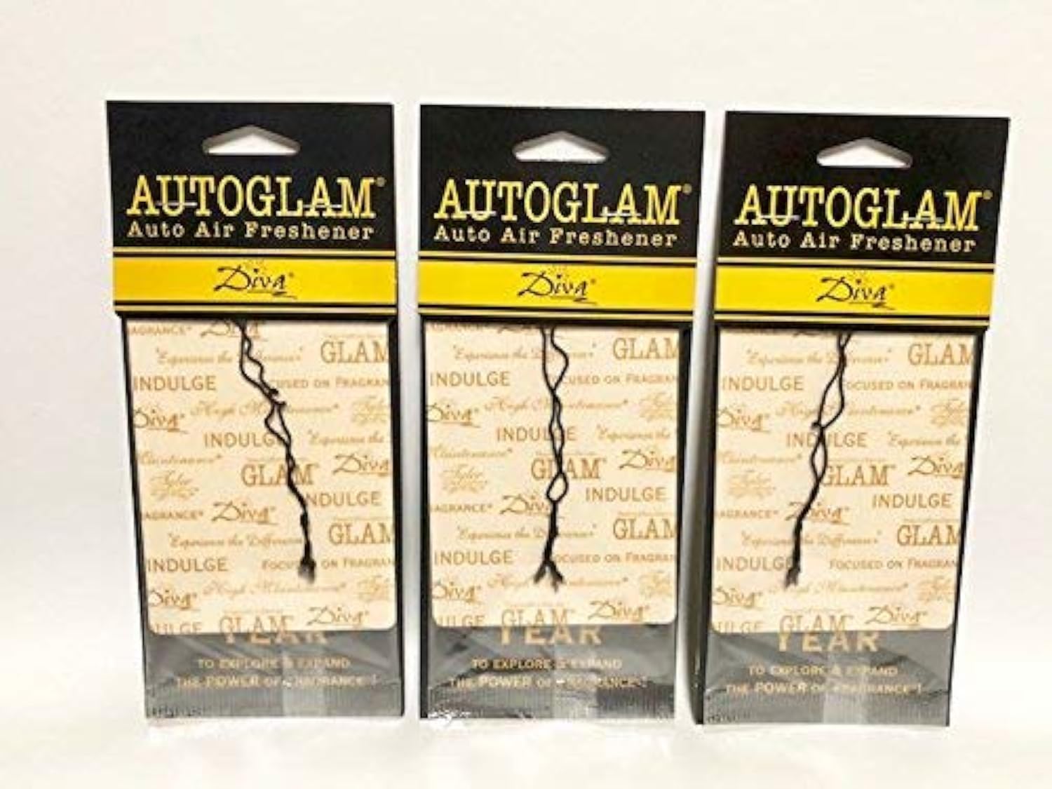 Tyler Candle Co. Diva Autoglam Air Freshener Trio