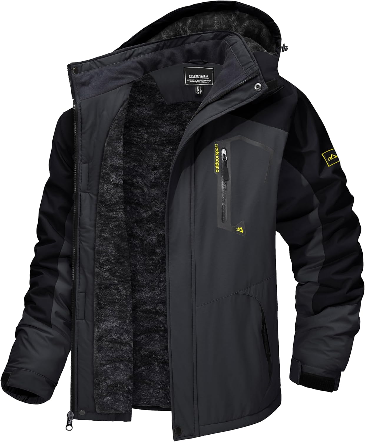 TACVASEN Men's Winter Skiing Jackets for Outdoor Sports Comfort