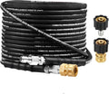 YAMATIC Kink Resistant Pressure Washer Hose 1/4ft 50FT - Durable