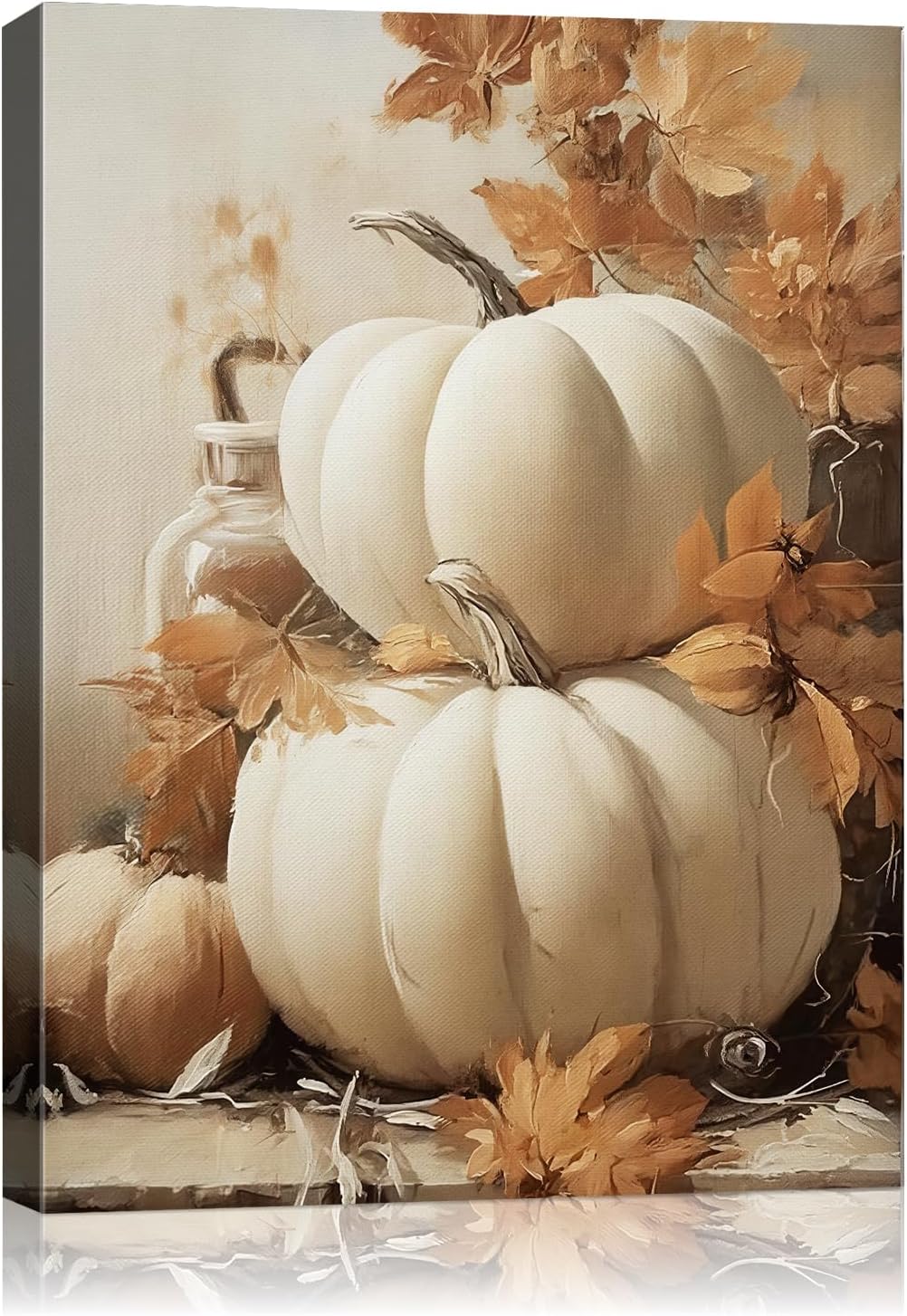 Farmhouse Autumn Pumpkin Wall Art Decor for Cozy Fall Vibes