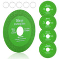 Premium 4 Glass Cutting Discs Set - Precision Jade Saw Blades - 5pcs