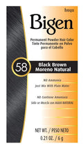 Black Brown Bigen Permanent Powder - 12 Pack and Benefits