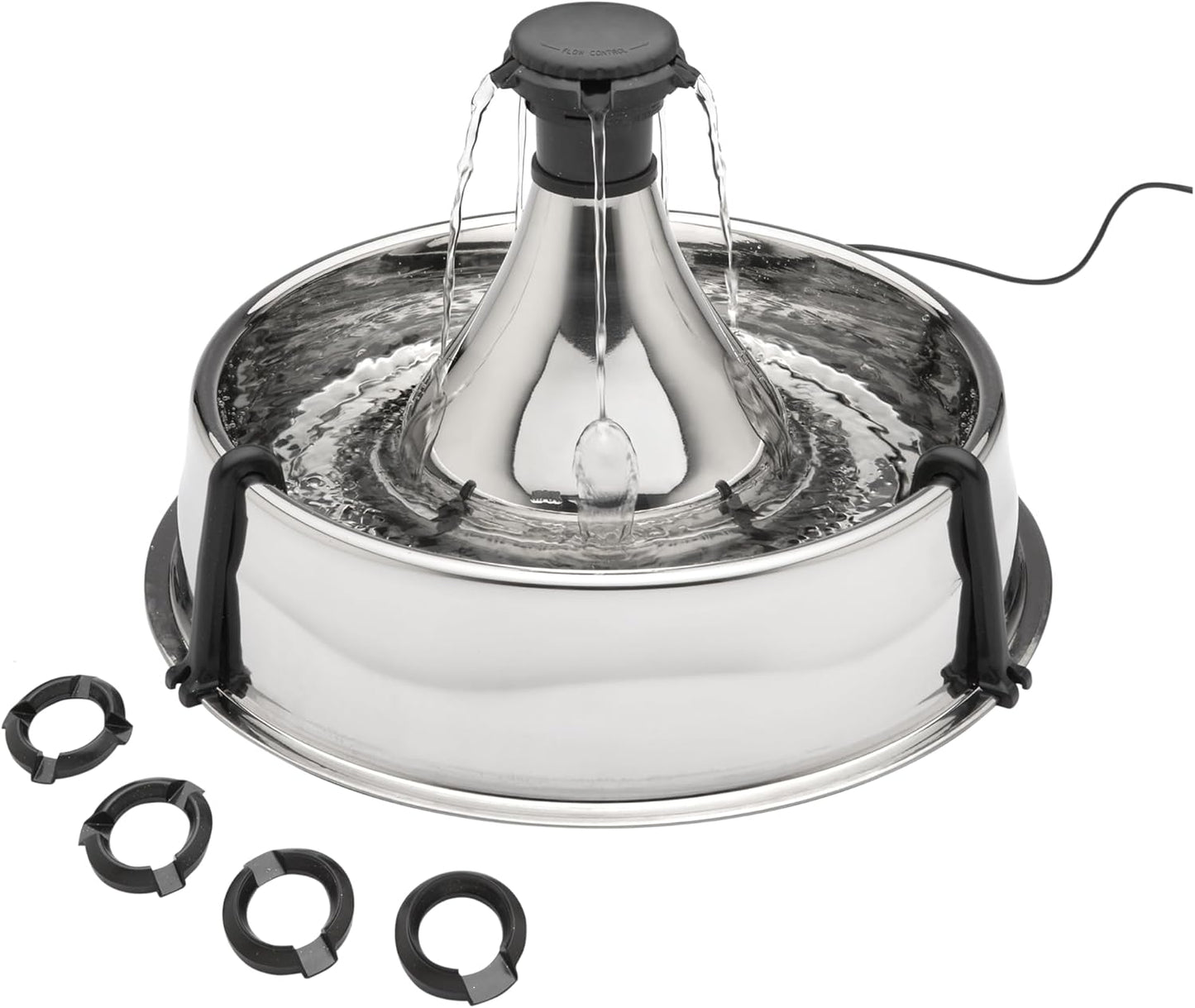 PetSafe Drinkwell Stainless Steel 360 Fountain for Pets