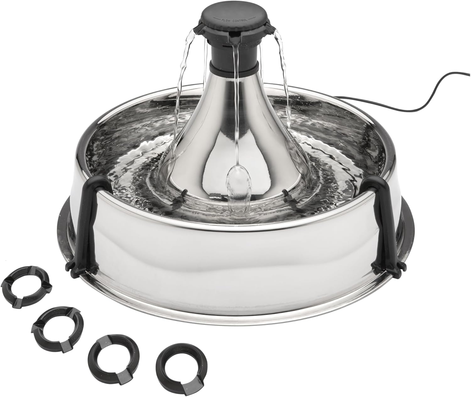 PetSafe Drinkwell Stainless Steel 360 Fountain for Pets