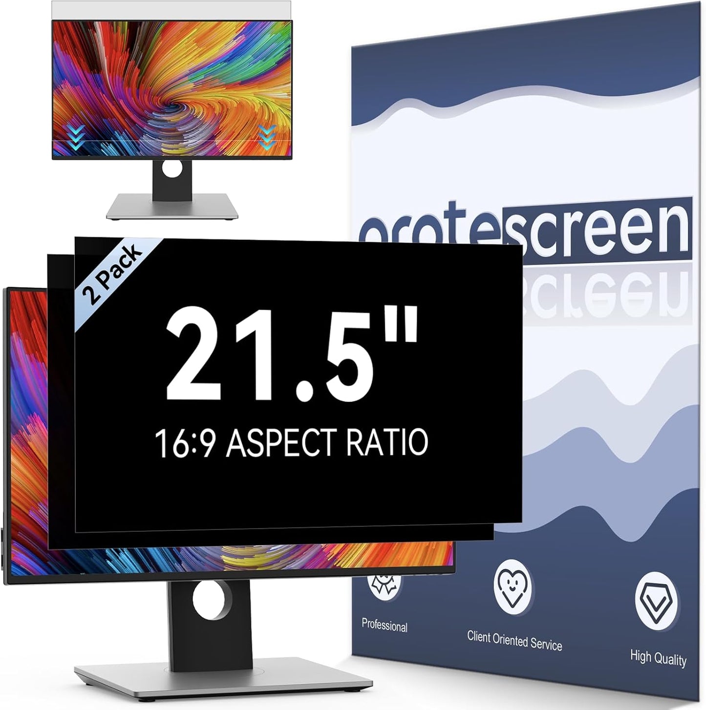 21.5 Inch Computer Privacy Screen Filter for Widescreen Monitors