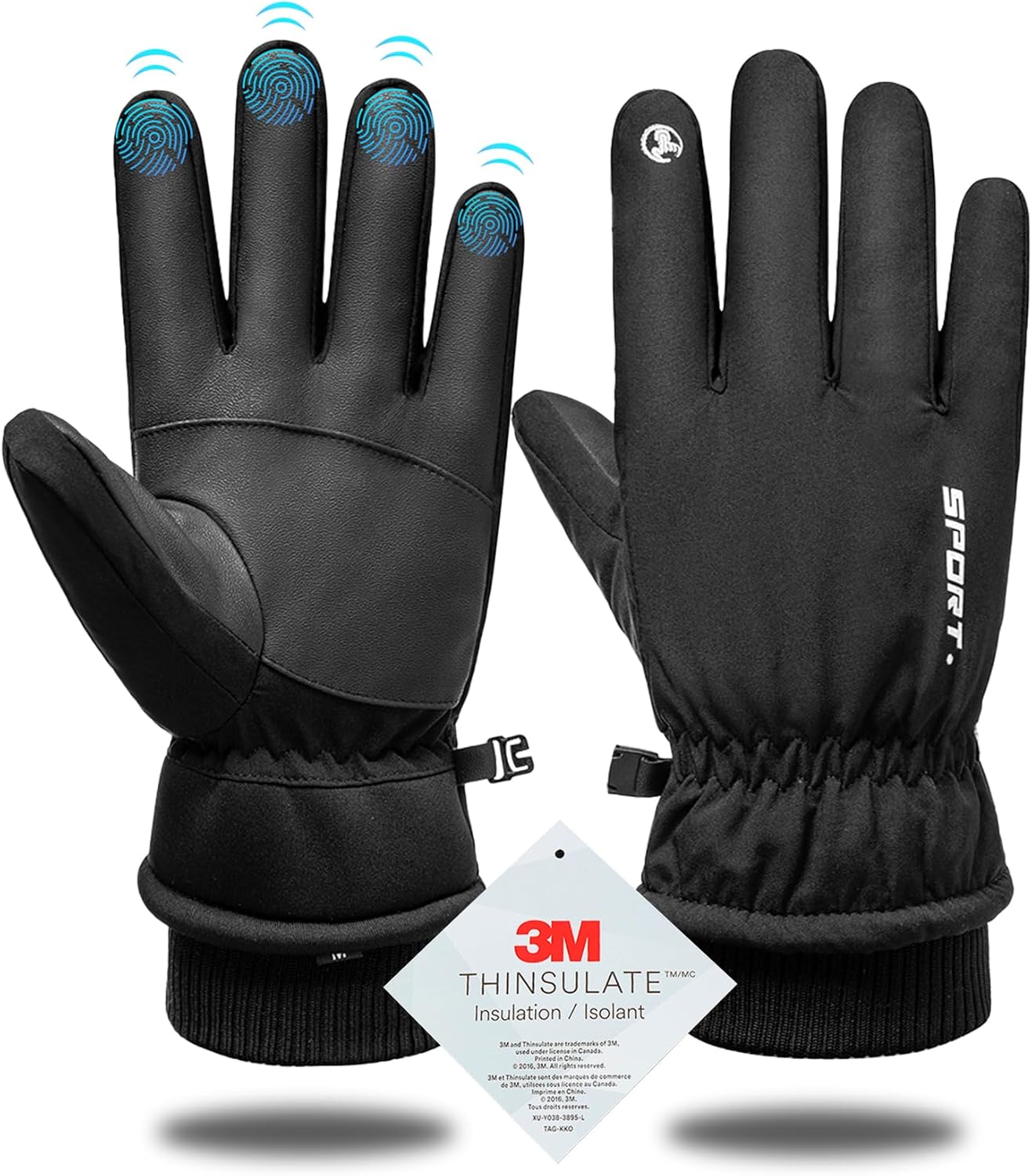KEJIKO Thermal Winter Gloves - Ultimate Warmth & Functionality