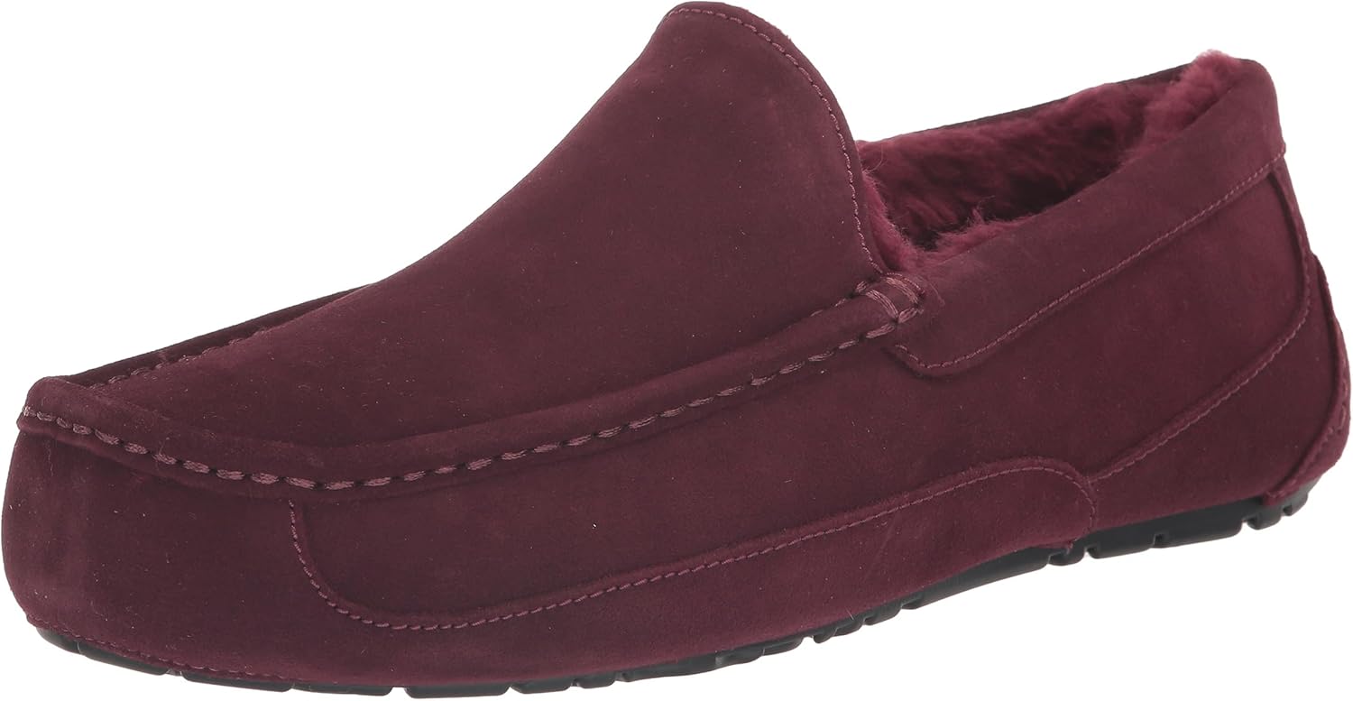 UGG Mens Ascot: Stylish Comfort with Suede and UGGplush Lining