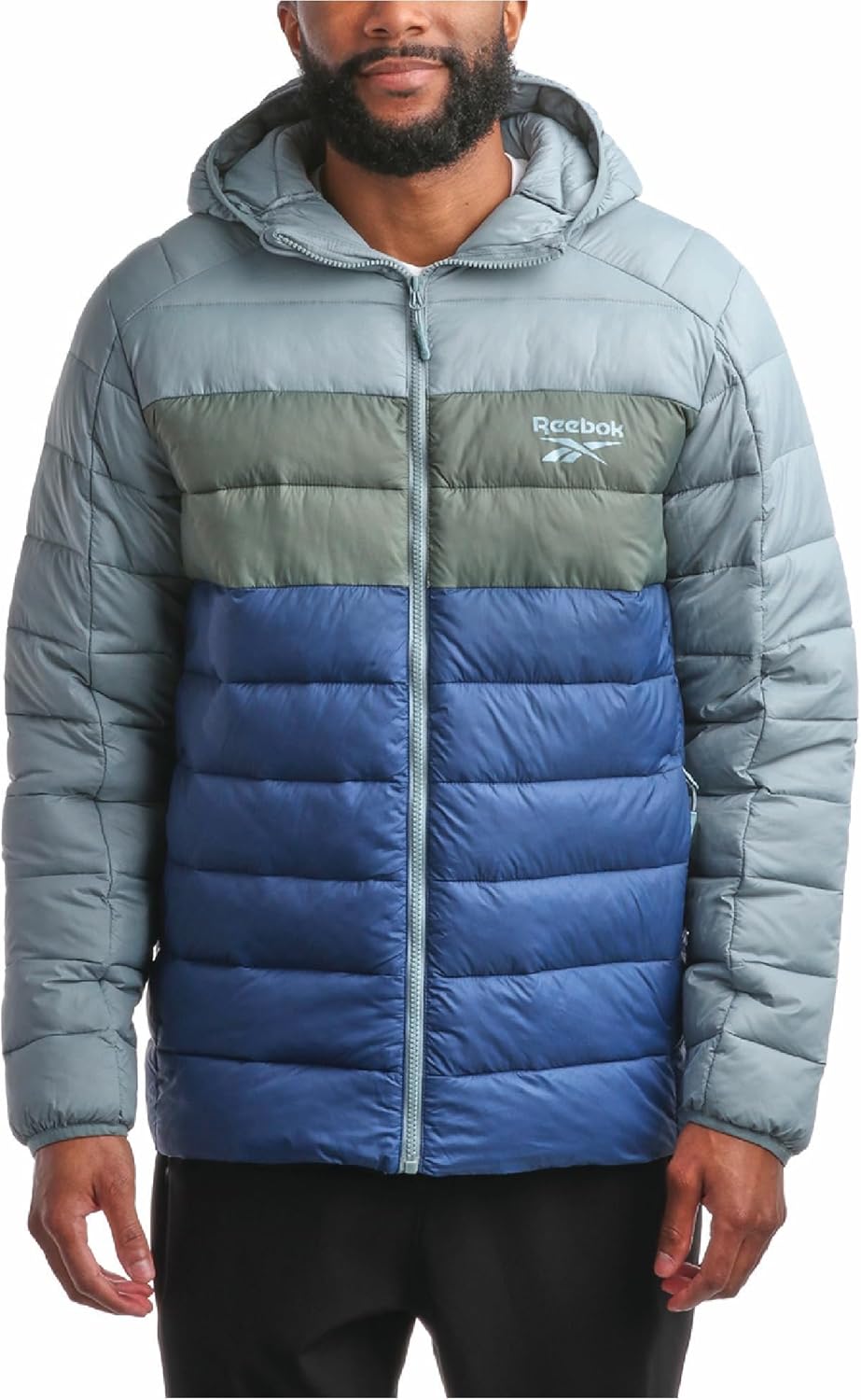 Reebok Men's Lightweight Hooded Quilted Puffer Jacket Review
