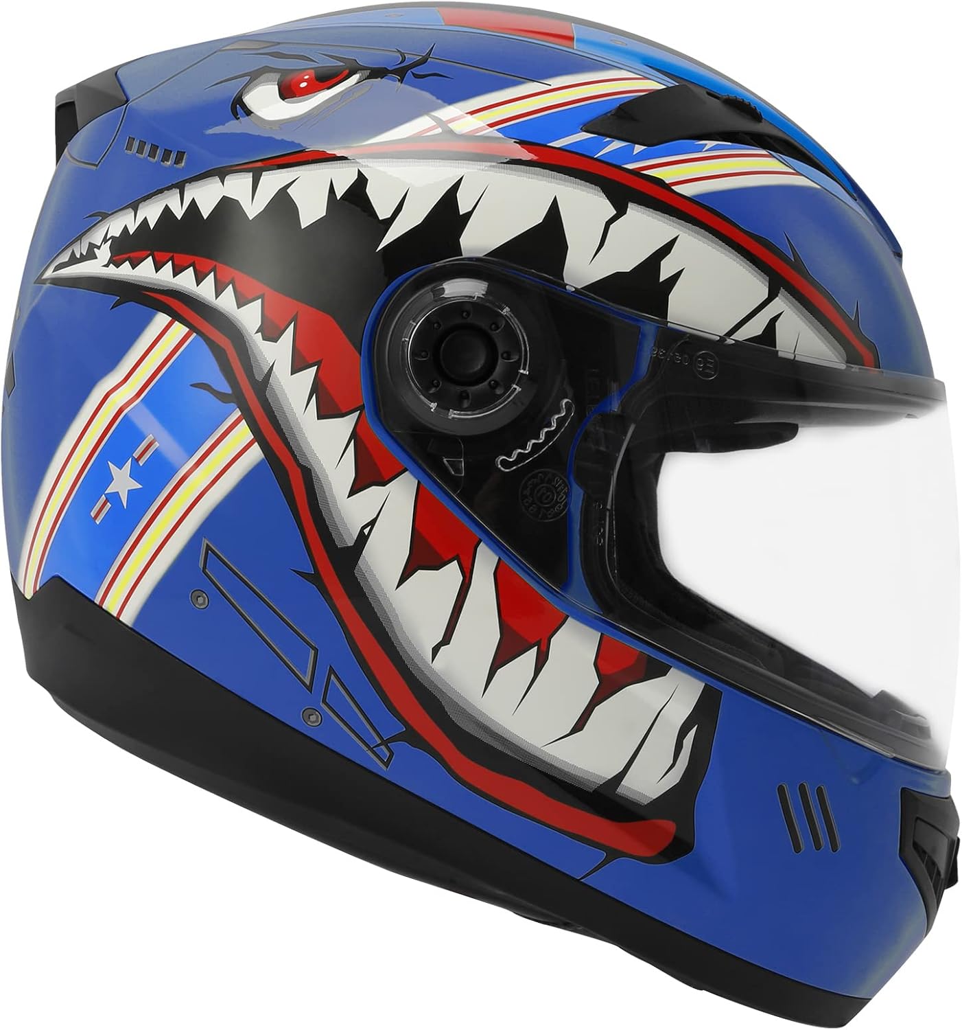 TCMT Youth Full Face Motorcycle Helmet for Safety and Comfort