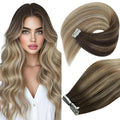 Ve Sunny Tape in Hair Extensions Real Human Hair 20 in - Invisible