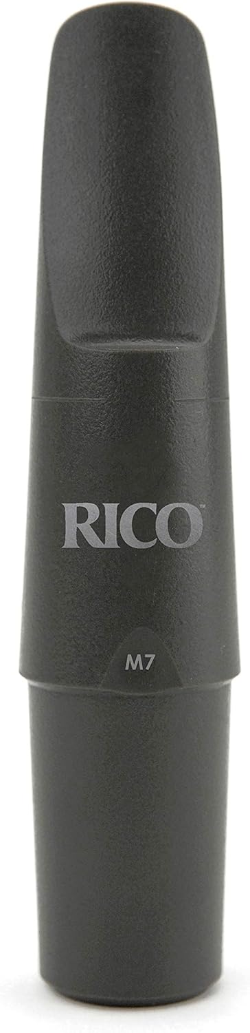 Rico Baritone Sax Mouthpiece M7, Durable 110ft Tip Opening