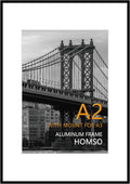 Homso A2 Picture Poster Frame - Minimal Metal Frame for A2 Prints