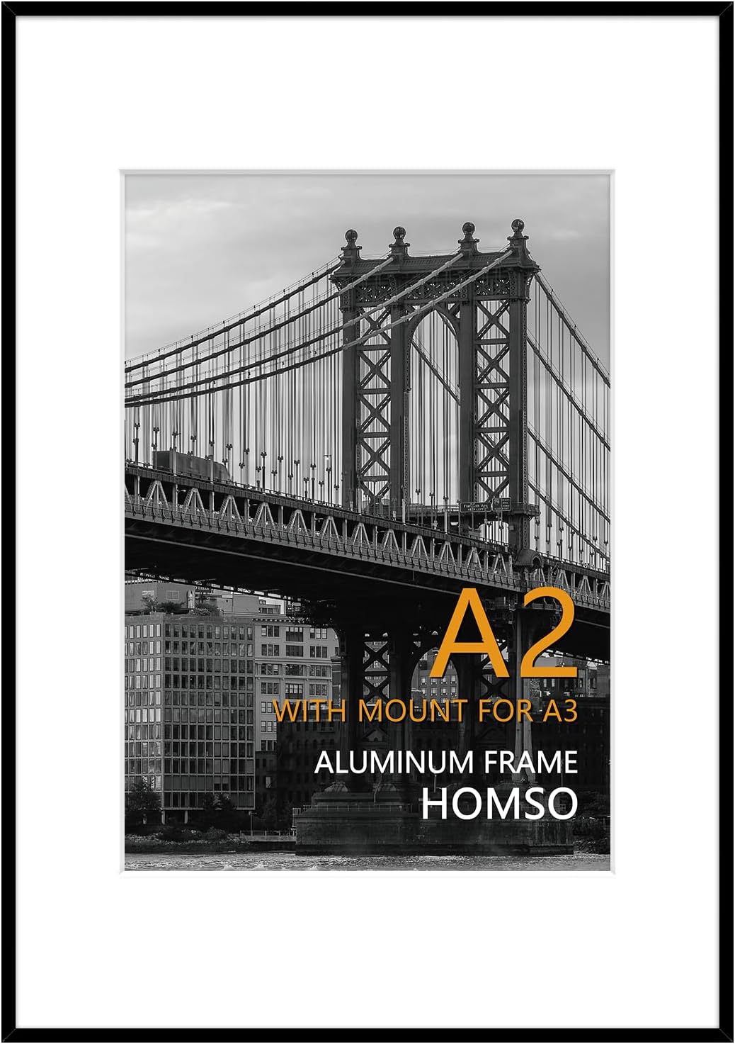 Homso A2 Picture Poster Frame for Stylish Wall Displays