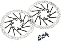 D Dymoece Bike Disc Brake Rotors Set - Enhanced Stopping Power!
