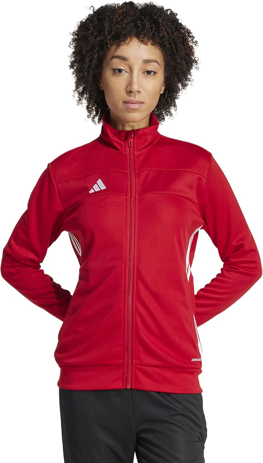 adidas womens Tiro 25 Essentials Training Jacket for Comfort