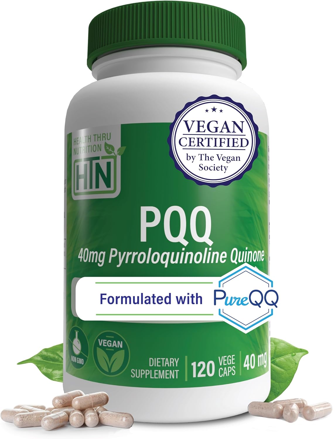 PQQ 40mg Supplement for Mitochondrial Biogenesis and Health