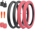 20 x 2.125 Kids Bike Tire 2-Pack with Tubes and Levers - Foldable
