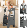 Toddler Tower with Chalkboard Step Stool for Kids - Stable Learning