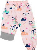 Kids Cozy Dry Waterproof Rain Snow Pants - Packable & Fleece Lined