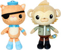 Octonauts Above & Beyond Plush Kwazii & Paani - Collectible 8in Duo