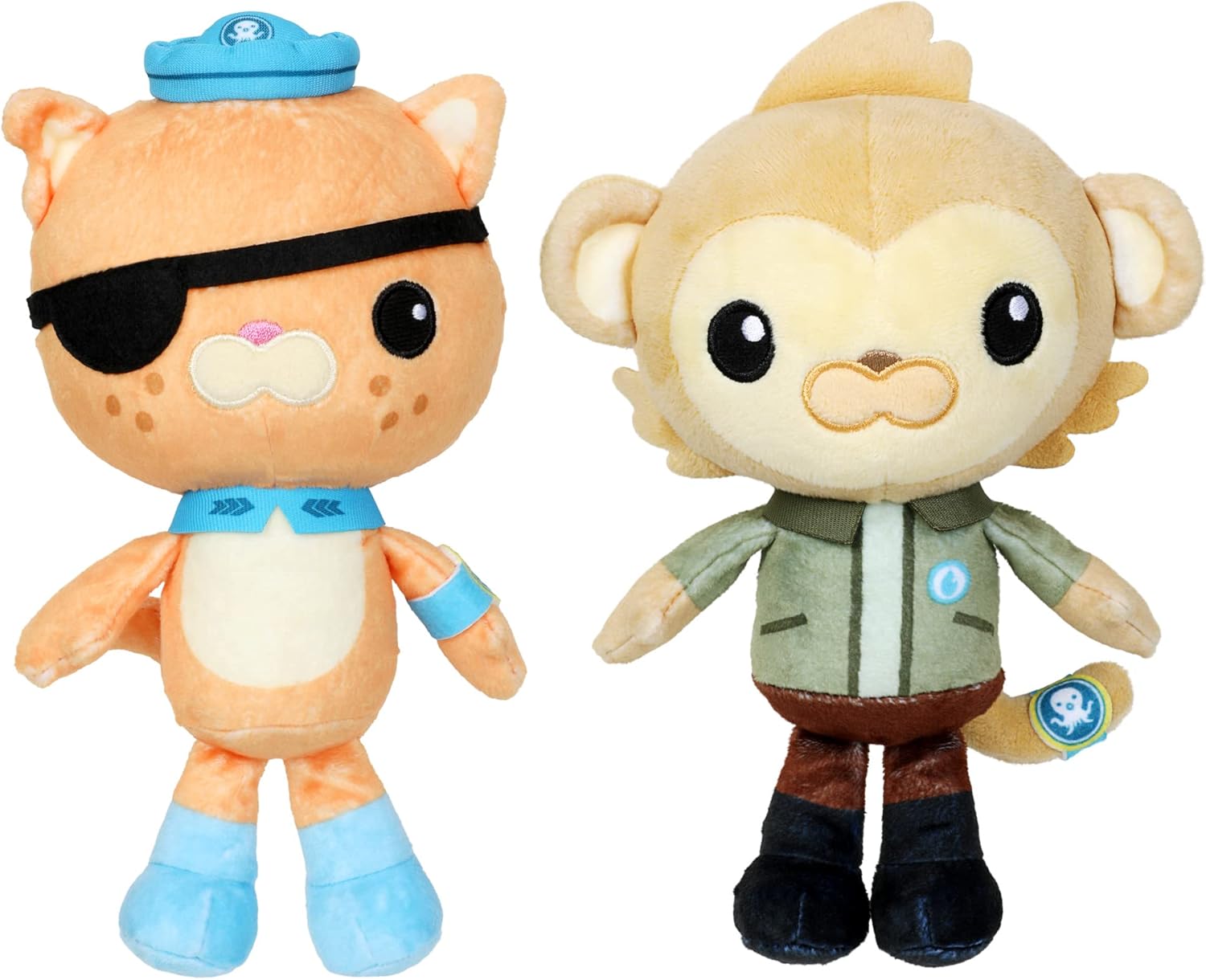 OCTONAUTS Plush Kwazii & Paani Toy - Collectible Cuddly Fun