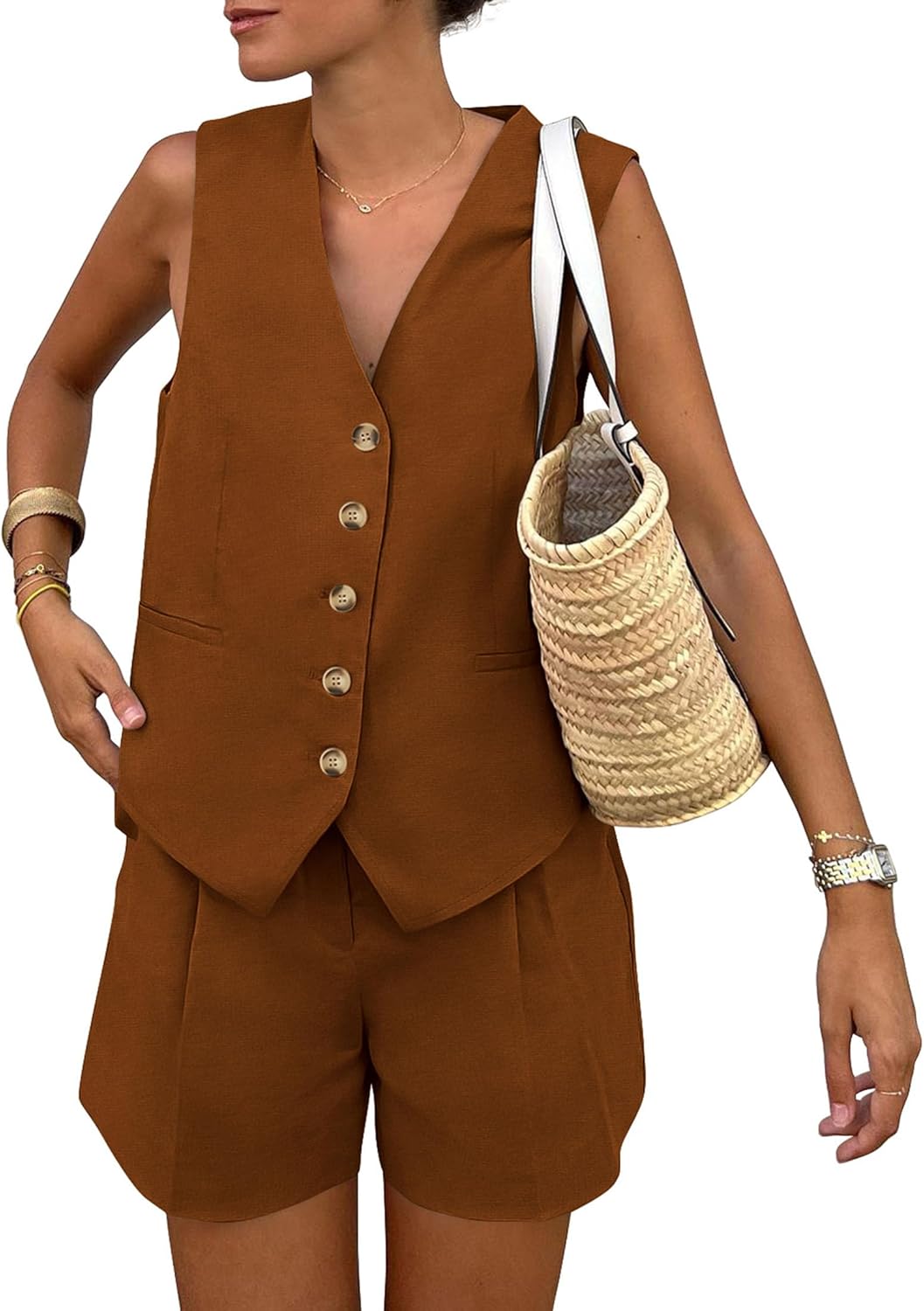 Stylish Summer 2 Piece Outfits for Women by PRETTYGARDEN