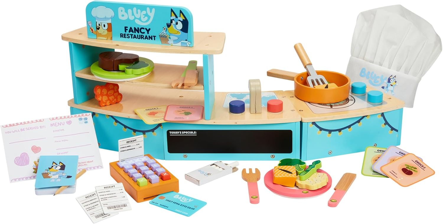 Moose Toys Bluey Tabletop Restaurant Playset
