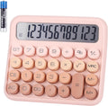 Basic Standard Calculator Large 5-Inch LCD Display - Clear Big Buttons