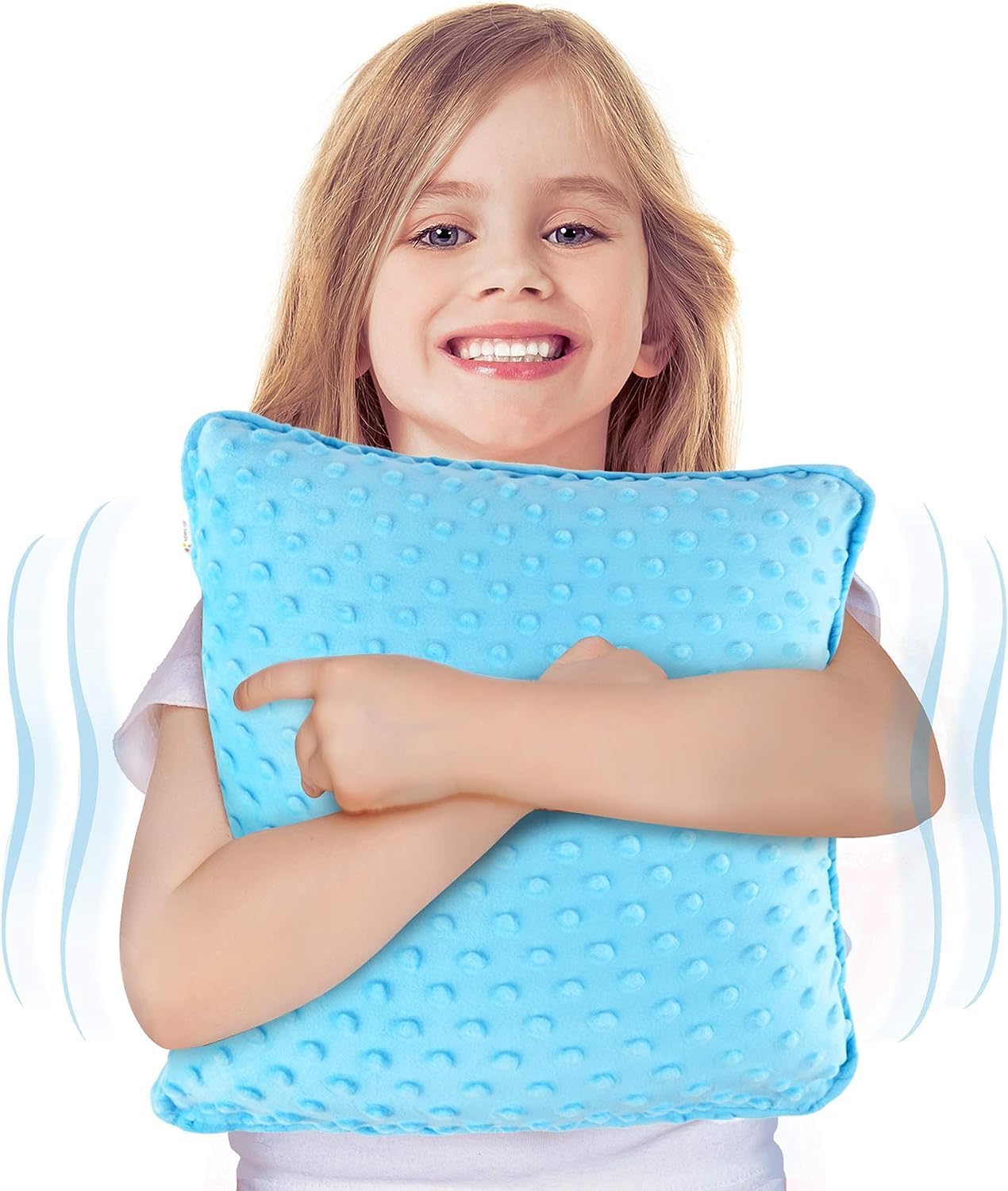 Vibrating Pillow for Kids and Adults - Sensory Pressure Relief