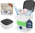 Portable Washing Machine 16L Folding Mini Washer and Dryer - Compact