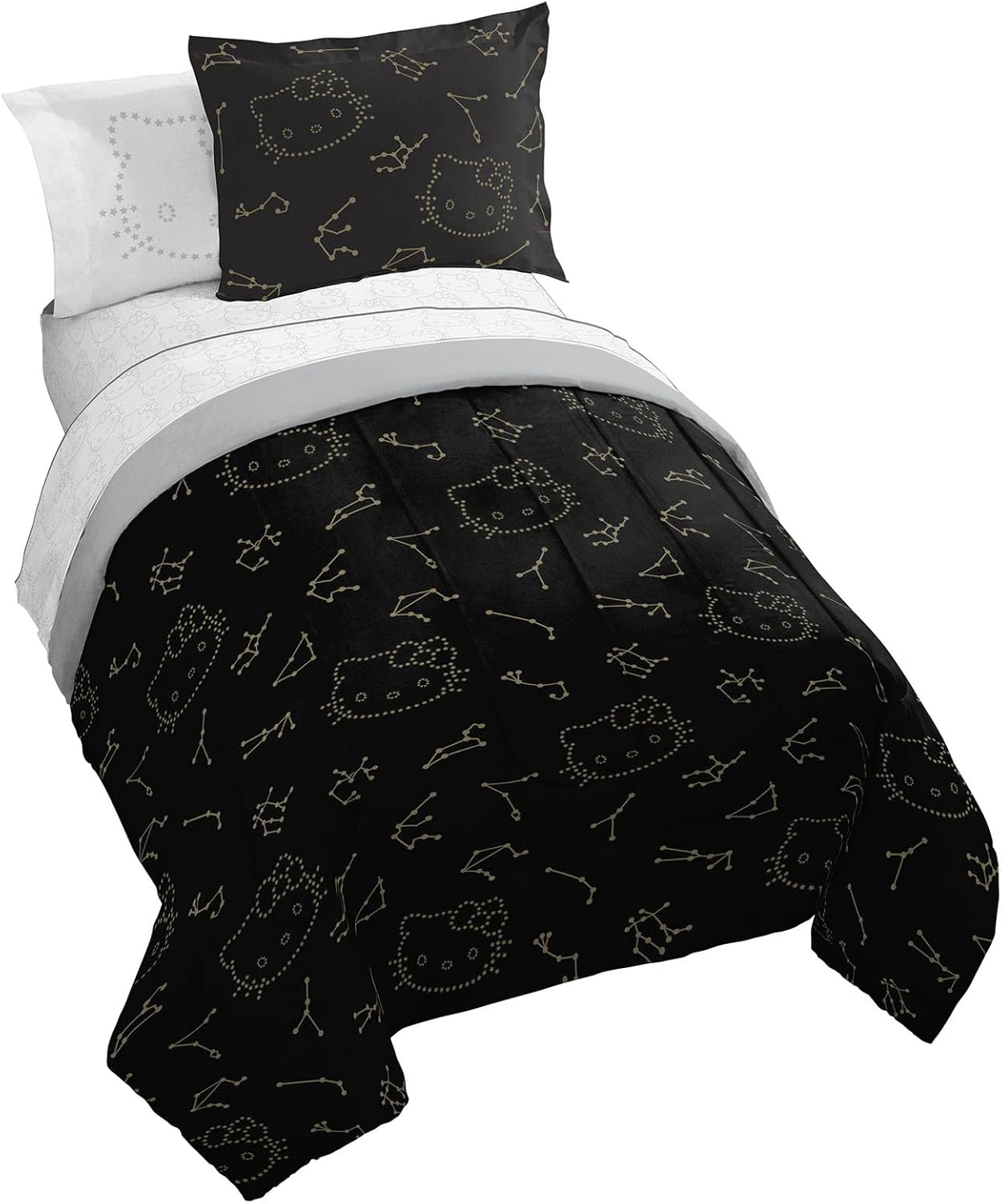Hello Kitty Stars Full Comforter Set - Fun & Cozy Bedding