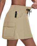 MIVEI Women's 16in 20in Hiking Cargo Skort for Comfort