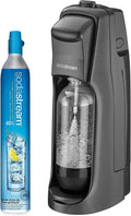 SodaStream Fountain Jet: 60L Carbonated Water Kit - Black