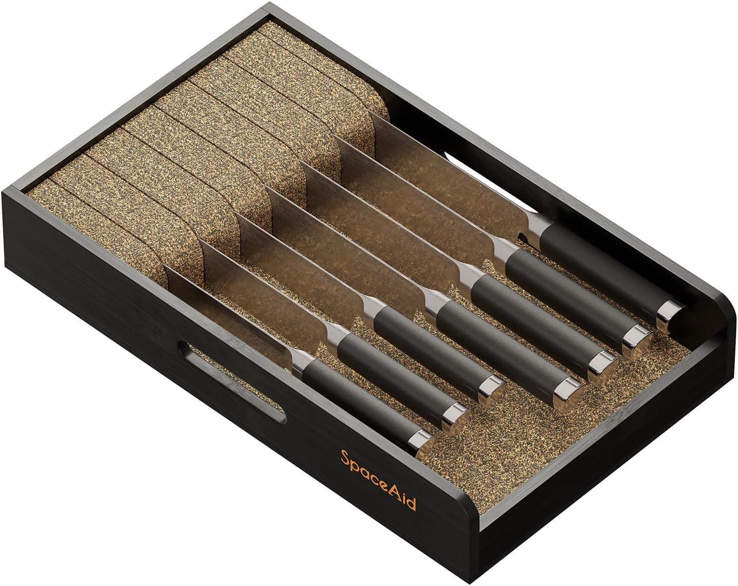 SpaceAid Knife Drawer Organizer for Kitchen Storage Solutions