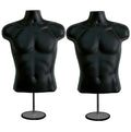DisplayTown Male Mannequin Torso for Fashion and Retail Showcase