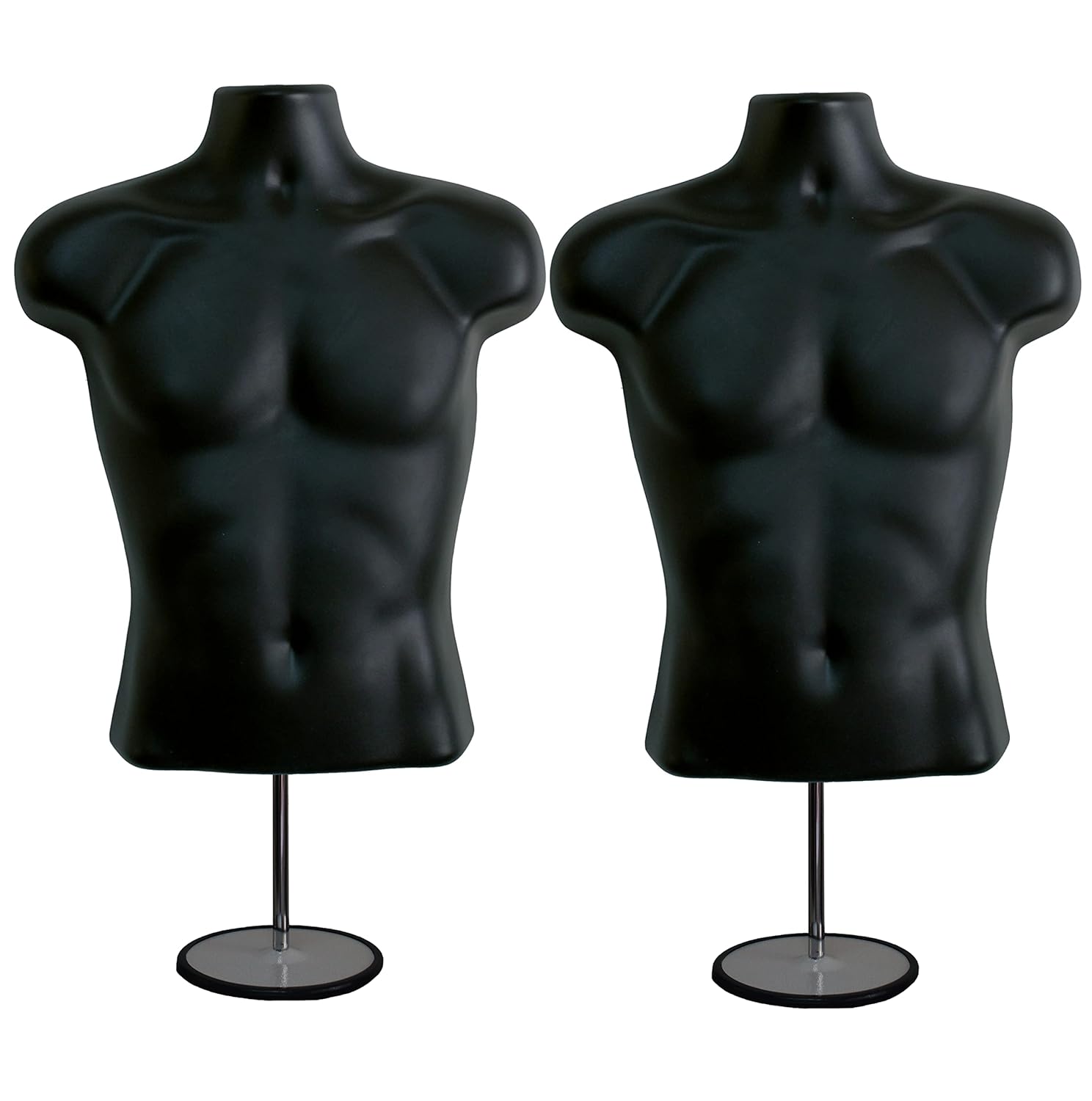 DisplayTown Male Mannequin Torso for Clothing Display and Design